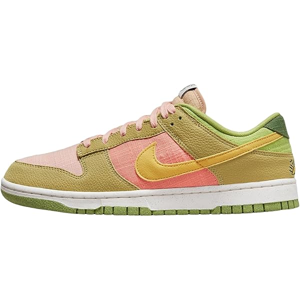 Amazon.com | Nike Mens Dunk Low DM0583 800 Sun Club - Size 9
